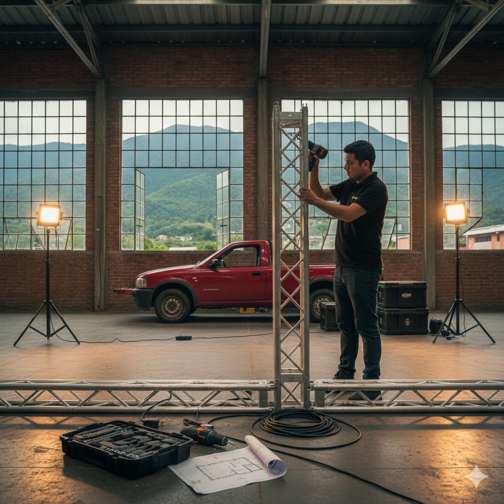 Montaje profesional de eventos